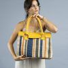 bolso lazo cuerina